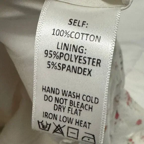 Altar’d State Women’s Mini Sundress Floral Cottagecore Small Square Neck - Picture 14 of 15